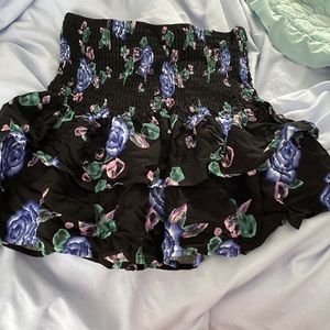 wild fable ruffle skirt